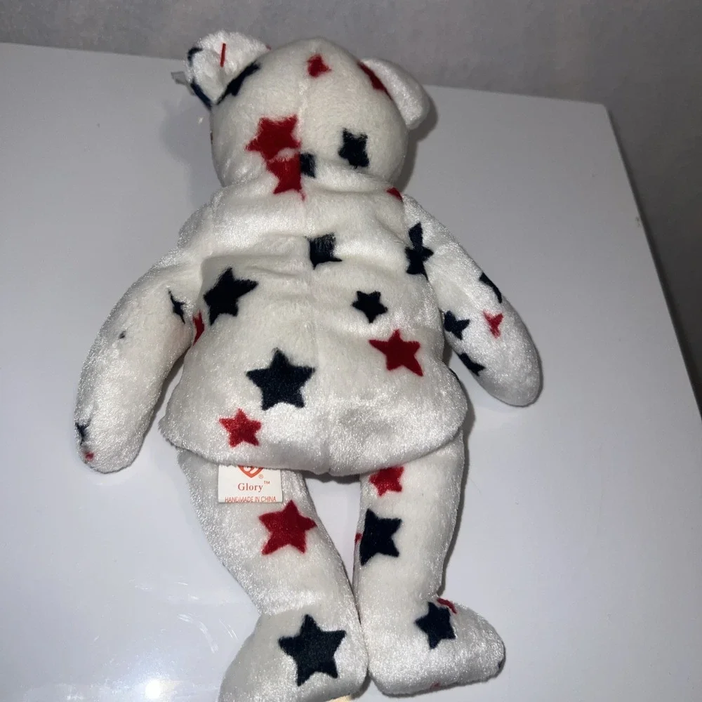 TY Beanie Baby -GLORY‎ the Star Bear (8.5 inch)